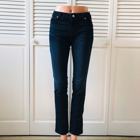 MICHAEL KORS Dark Blue Jeans Size 4 - Picture 1 of 7